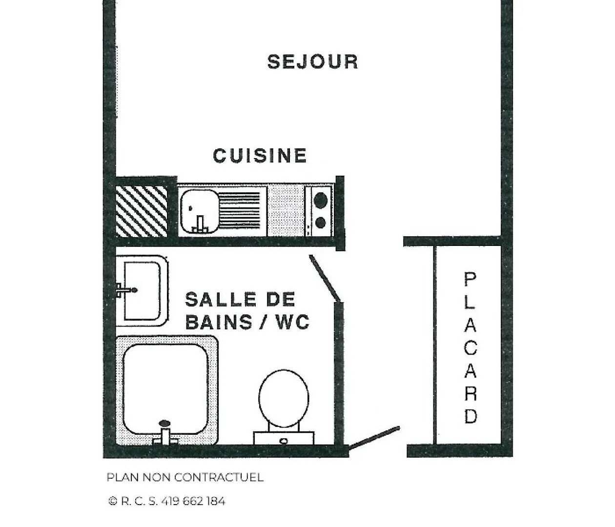 Residence Trois Marches - Studio Pour 2 Personnes 014 Saint-Martin-de-Belleville